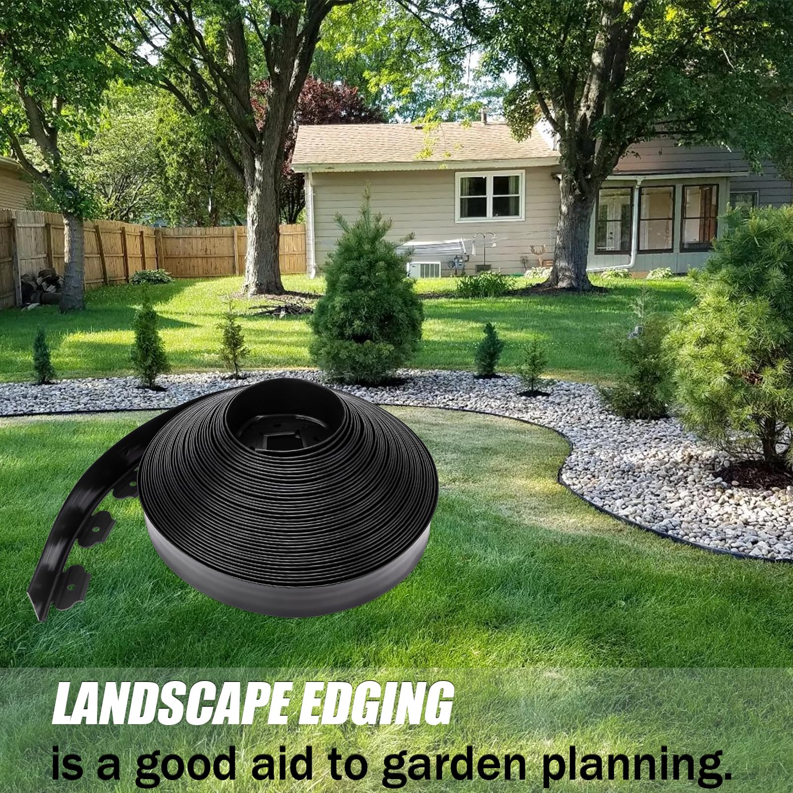 9TH SHOP easy DIY edging, cut to length for custom layouts