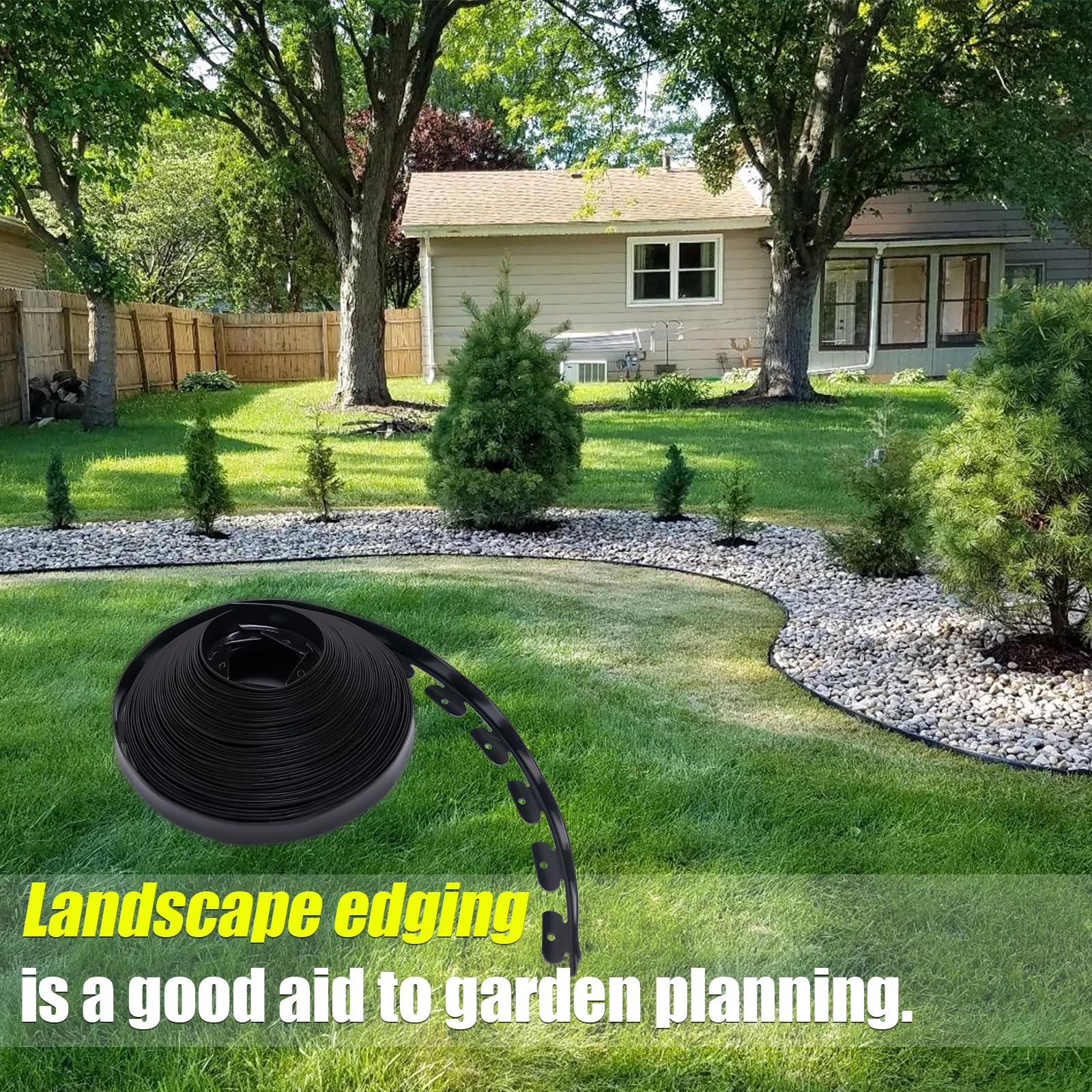 9th Shop Garden border use scenarios illustrating wide applications in yard and beds