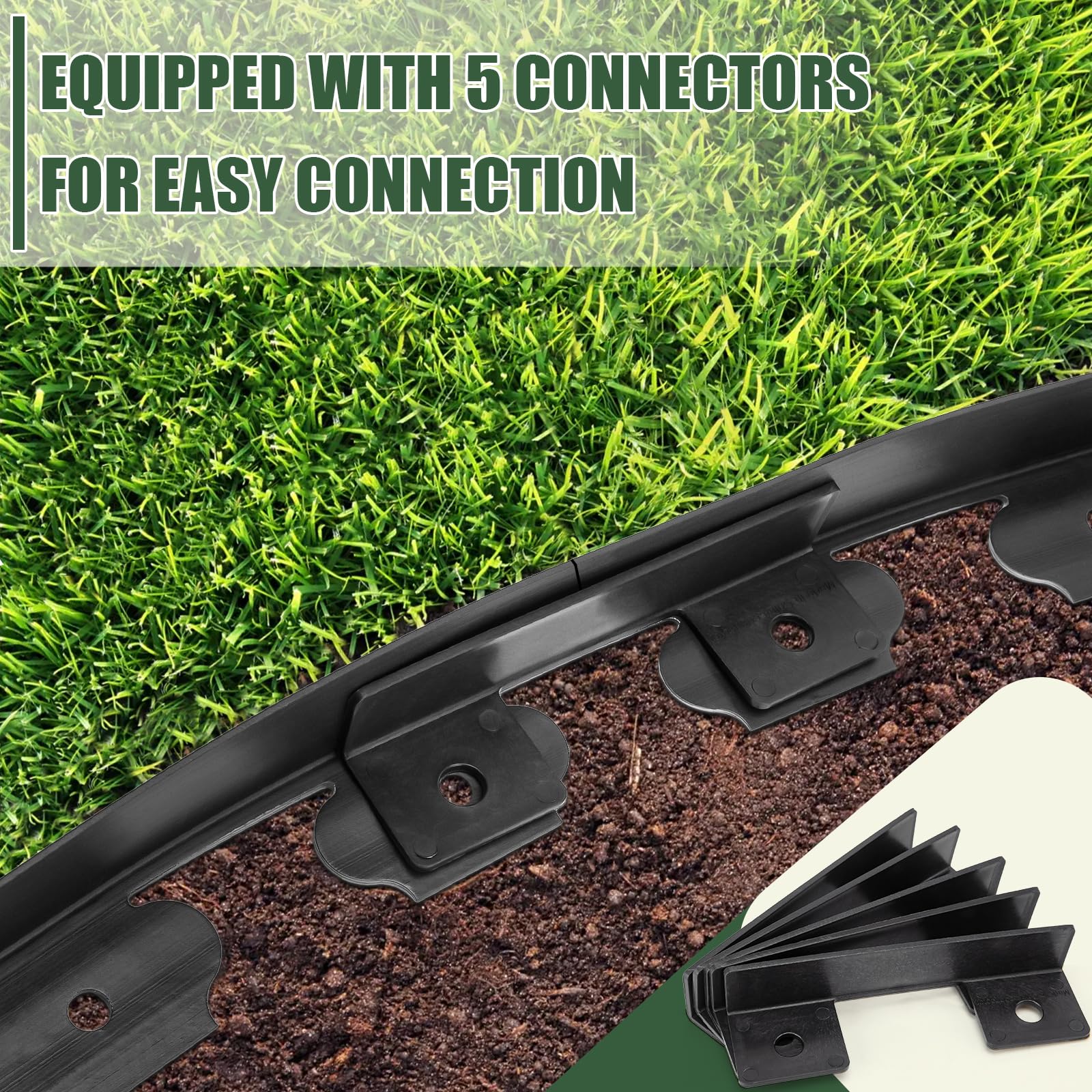 9TH SHOP closeup of PE material highlights flexible, weather-resistant border.