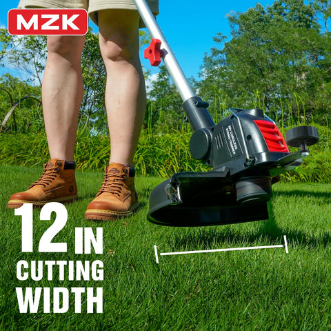 MZK ST12D07 auto line feed for smooth, uninterrupted trimming.
