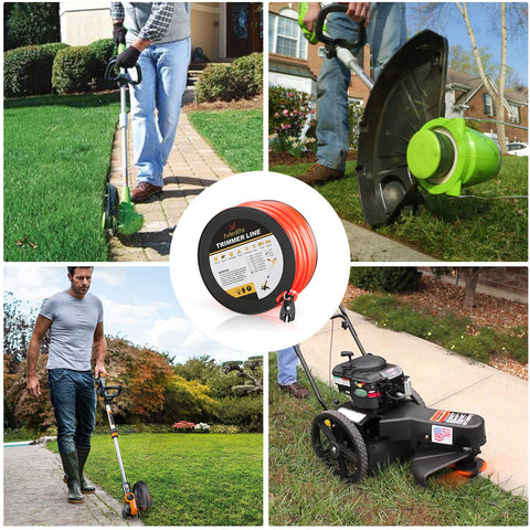 A ANLEOLIFE 3-pound spool designed for heavy-duty lawn trimming