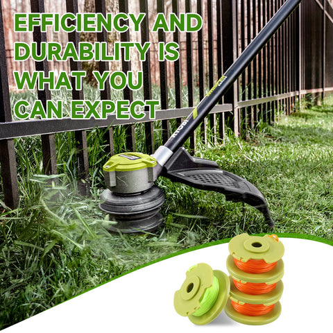 A ANLEOLIFE aerodynamic spool design reduces line snag and improves feed reliability.