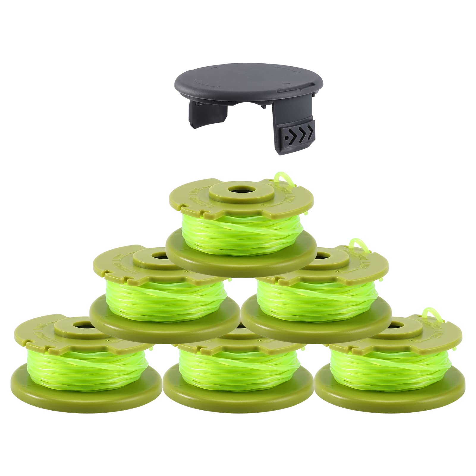 A ANLEOLIFE AC80RL3 twisted line spool, 11ft length for efficient trimming.