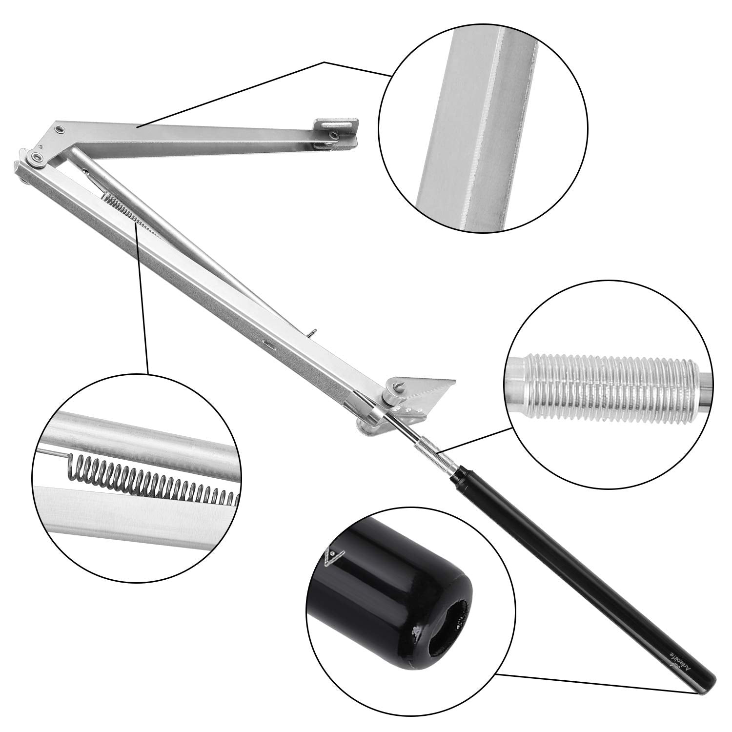 A ANLEOLIFE auto vent opener enabling hands-free venting.