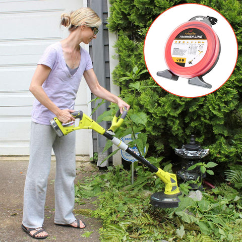 A ANLEOLIFE built-in cutter feature demonstrated for quick line cuts.