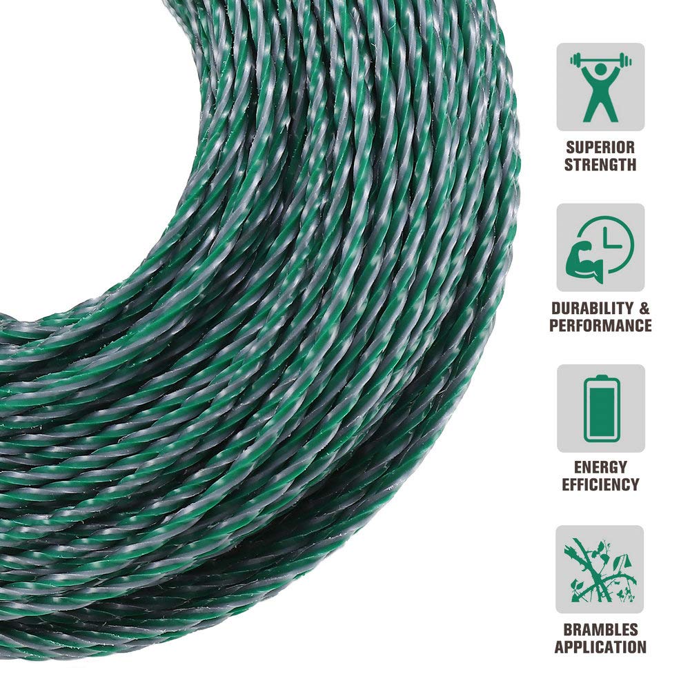 A ANLEOLIFE built-in line cutter feature enables quick, zero-loss trims