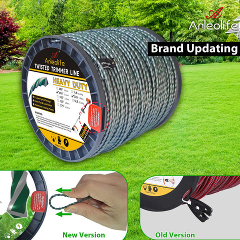 A ANLEOLIFE built-in line cutter shown on the spool for quick cuts