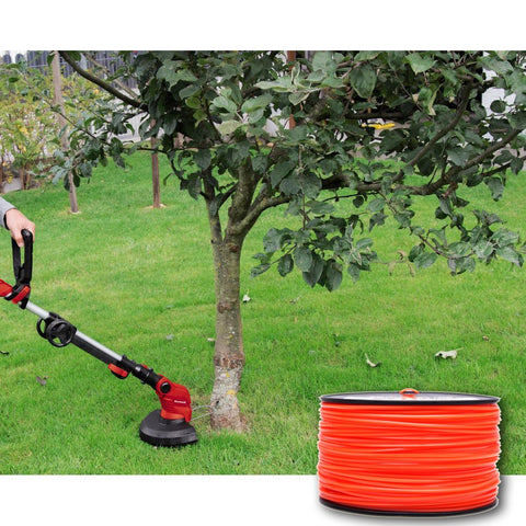 A ANLEOLIFE heavy-duty trimmer line handles thick weeds with precision