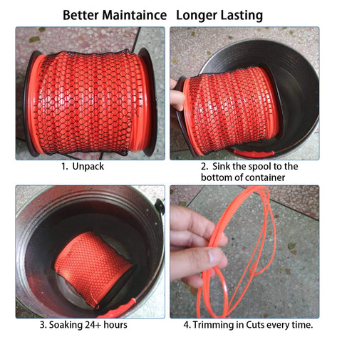 A ANLEOLIFE square-line helps keep lawns neat with precise edge trimming.