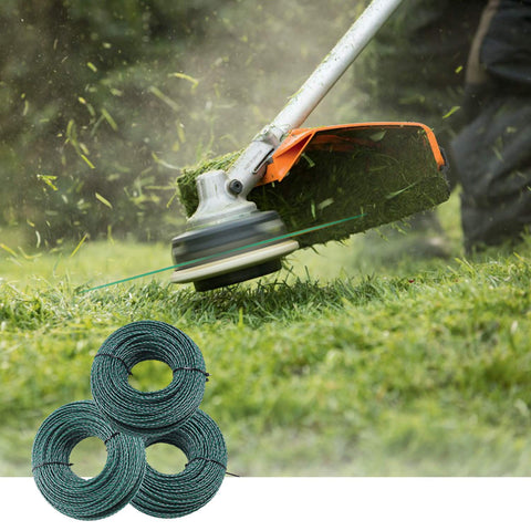 A ANLEOLIFE replacement line fits popular trimmers like Husqvarna, Ryobi, Stihl