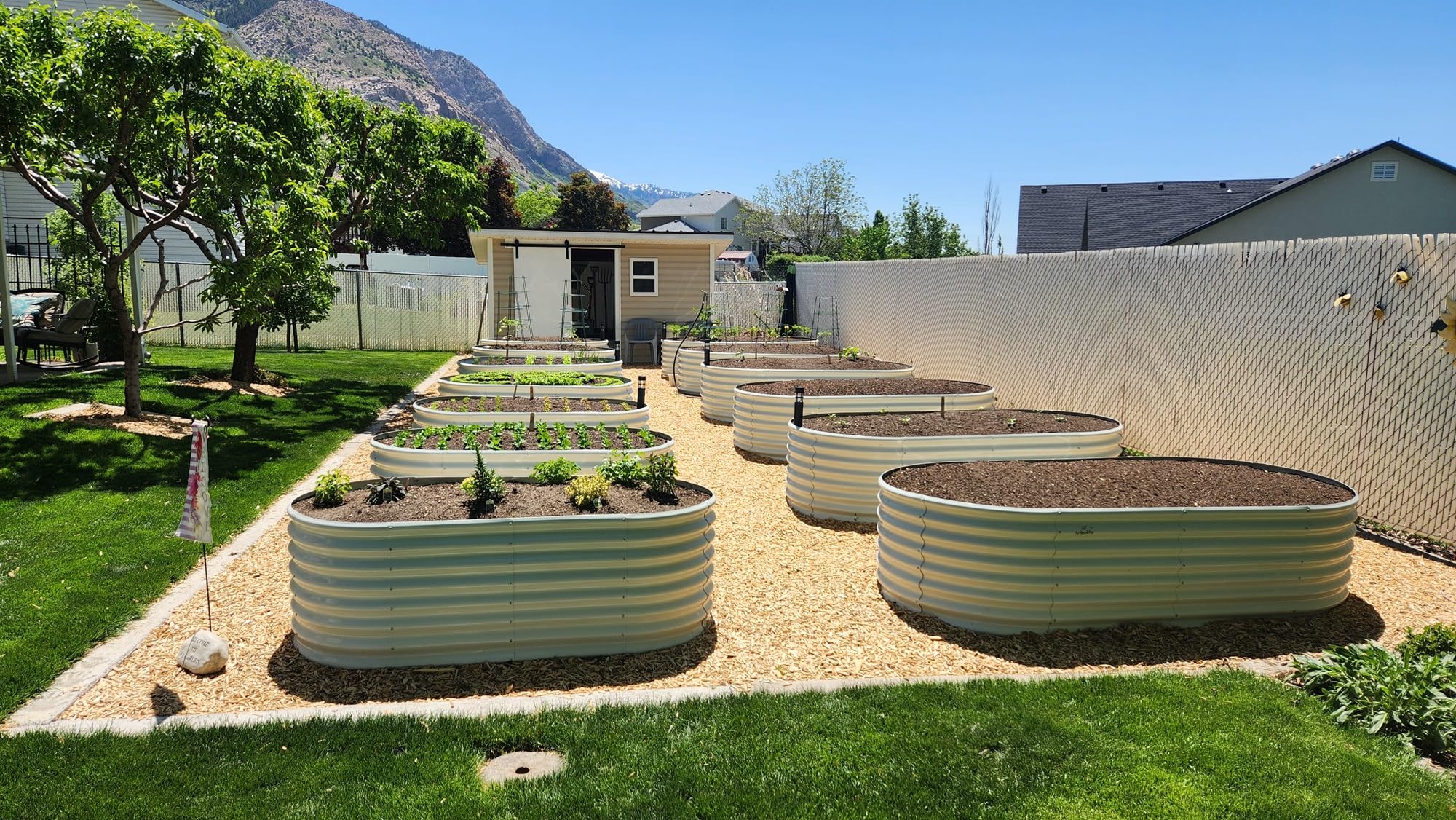 Versatile A ANLEOLIFE growing space for vegetables, flowers, and herbs