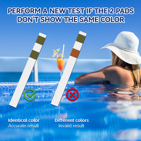 A QUILA testing setup for home pools and spas.