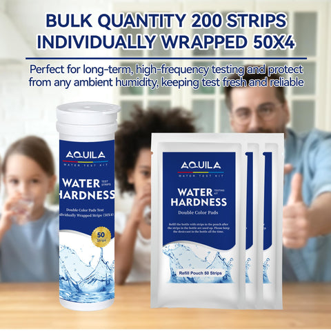 A QUILA sample tube ready for convenient water testing at home.