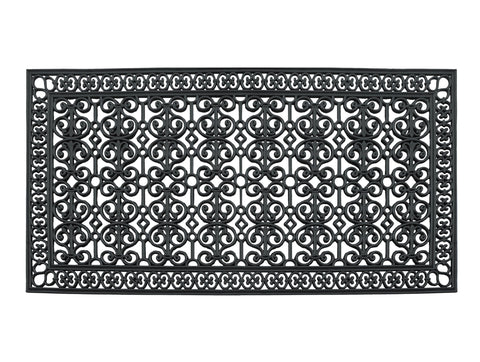 A1 Home Collections extralarge doormat in natural rubber for wide entryways, built to last