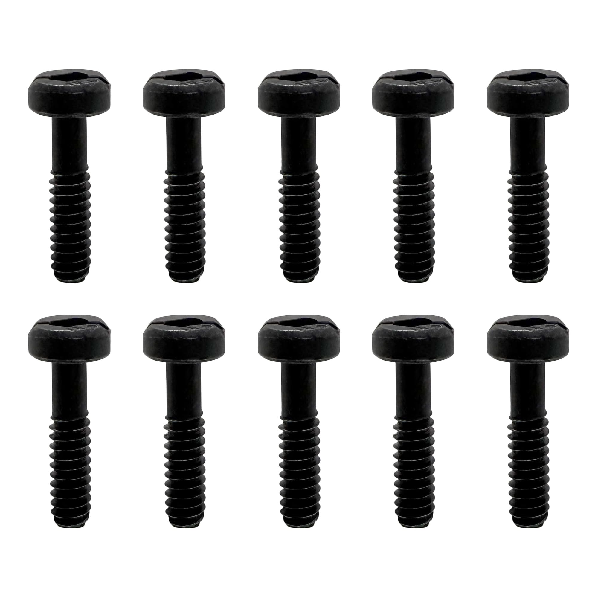 A.A recoil starter screws closeup for Husqvarna models showing durable construction.