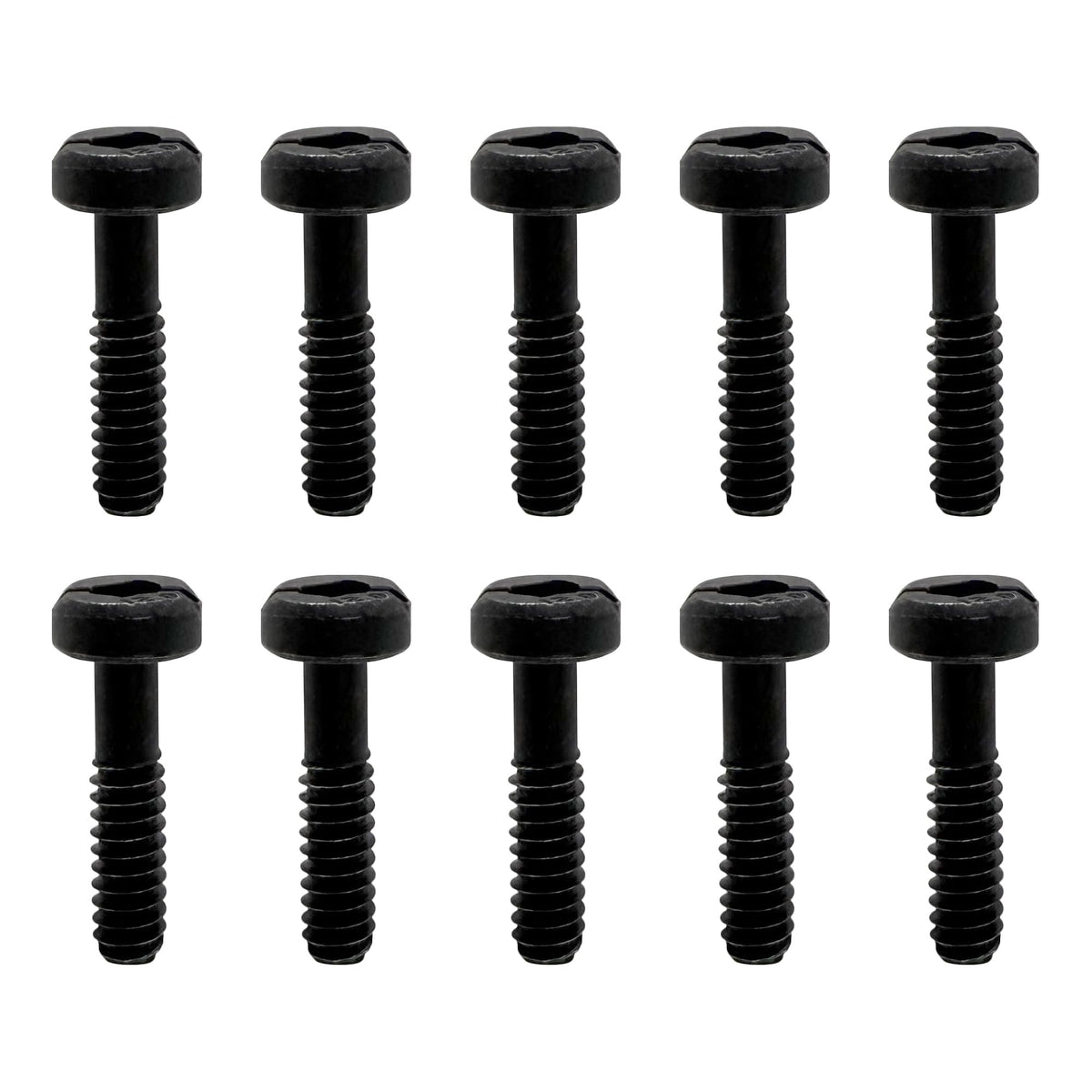 A.A recoil starter screws closeup for Husqvarna models showing durable construction.