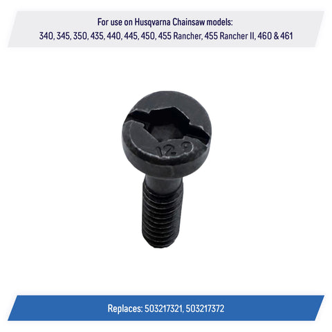 A.A recoil starter screws 455 Rancher pack ready for replacement.