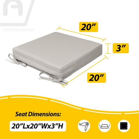 AAAAAcessories cushion arrives compressed; allow 24 hours to fully expand