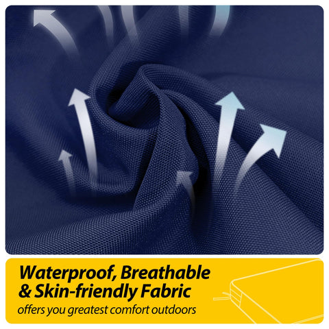 AAAAAcessories non-slip bottom and ties keep cushions secure