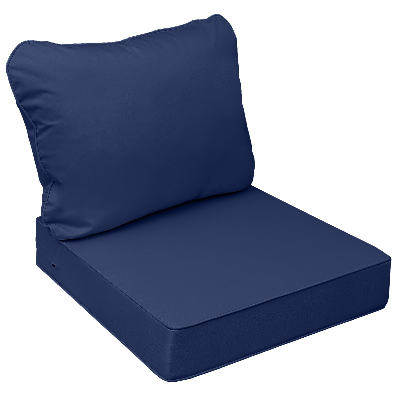 AAAAAcessories outdoor seat cushion 24x24x5 navy for comfortable chair seating