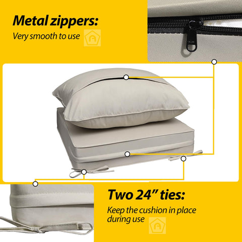 AAAAAcessories waterproof-cover-uv-fade-resistant keeps cushions vibrant outdoors.