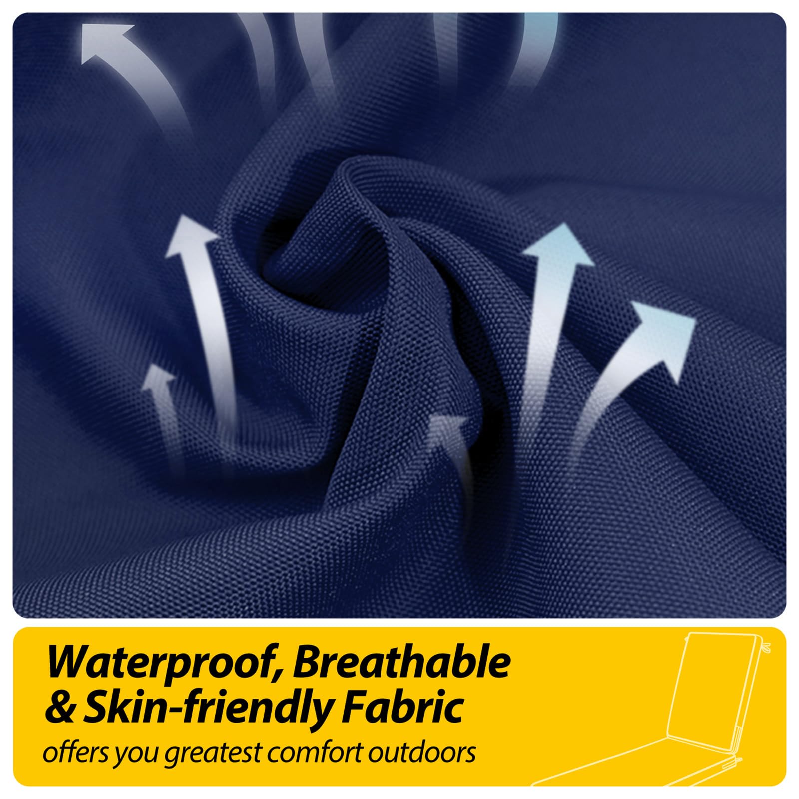 AAAAAcessories polyurethane pillow close-up highlighting plush neck support