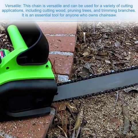 AAAQQ 3/8 in .050 in chain for versatile 14 inch saws.
