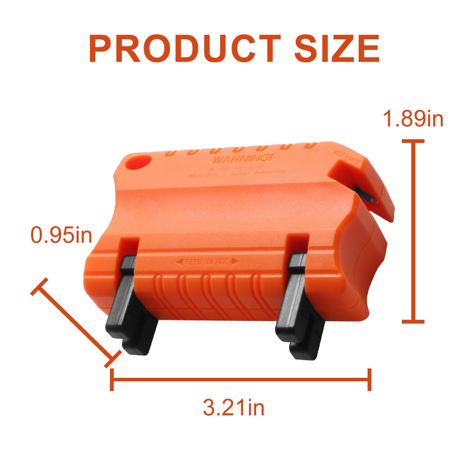 AAAQQ Reel Mower sharpener kit durable construction extends blade life during season.
