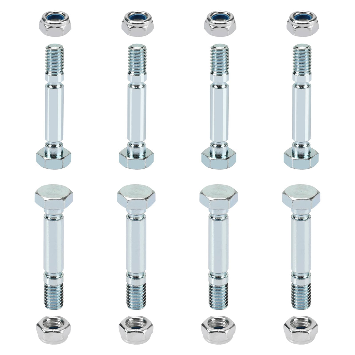 AAAQQ snow blower shear pins 8-pcs pack for quick replacements and reliable operation