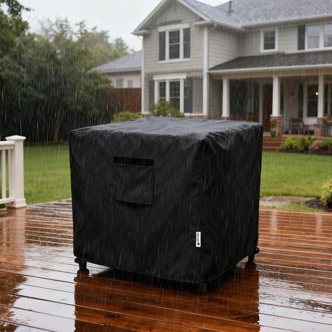 Aacabo durable material resists fading and deformation in harsh weather.