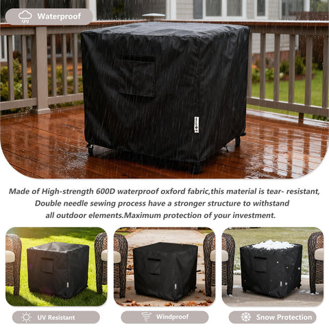 Aacabo lightweight, easy-fitting cover simplifies seasonal protection.