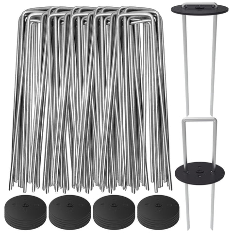 AAGUT landscape staples 100-pack secure weed barrier and fabric.