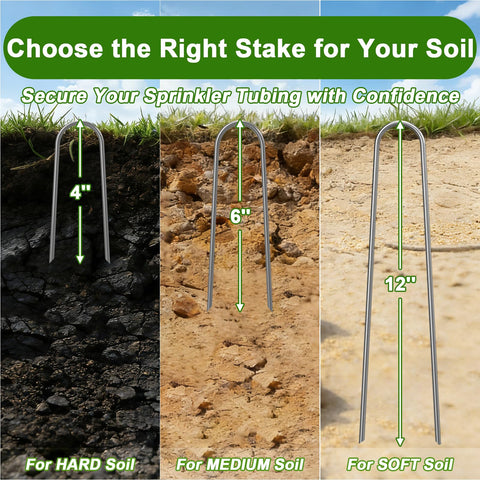 AAGUT sharp beveled end enables quick soil penetration.