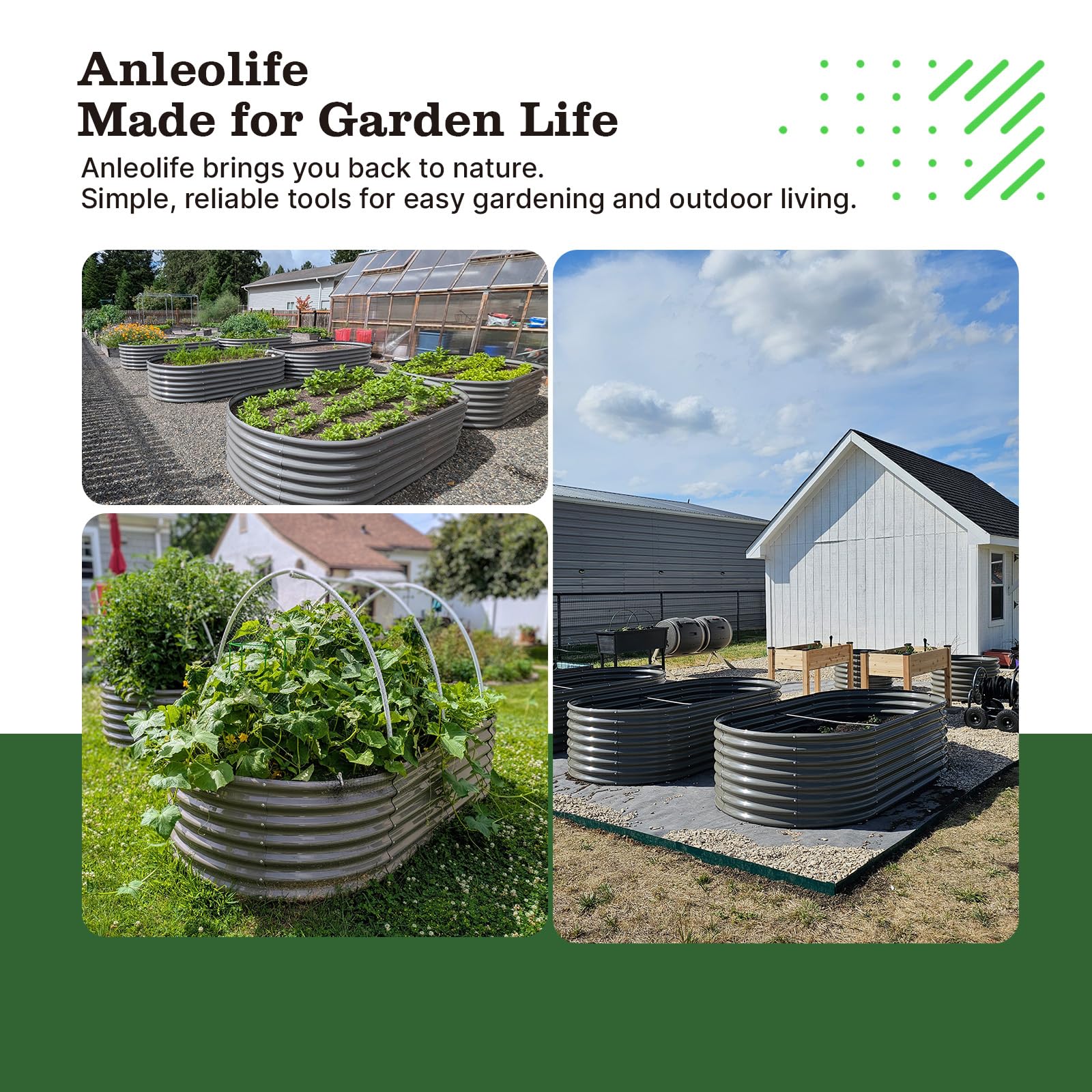 A ANLEOLIFE anti-rust coating withstands outdoor weather