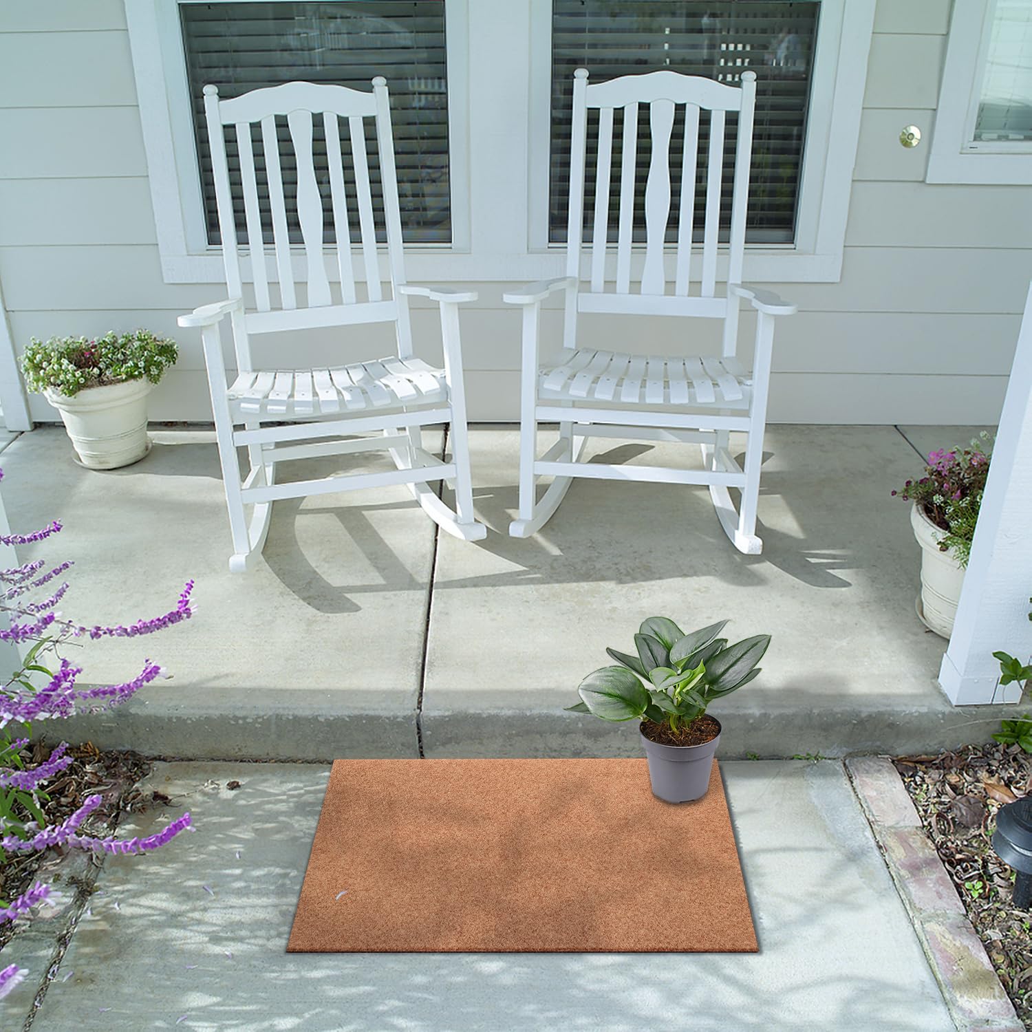AAZZKANG easy-clean mat can be shaken or rinsed for quick maintenance.