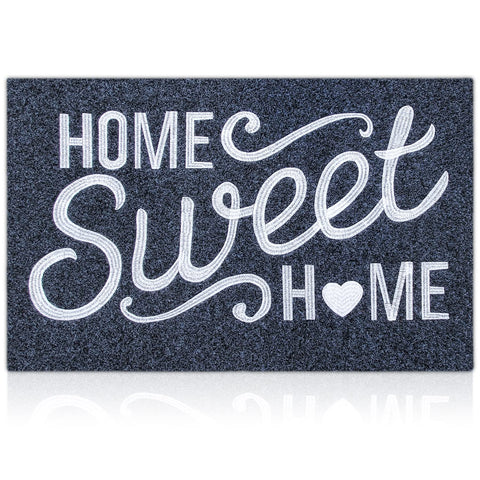 AAZZKANG front door mat with non-slip backing for safe entry