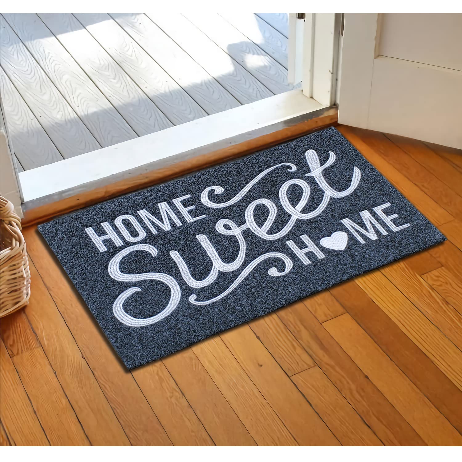 AAZZKANG high-traffic entry mat withstands heavy use and weather