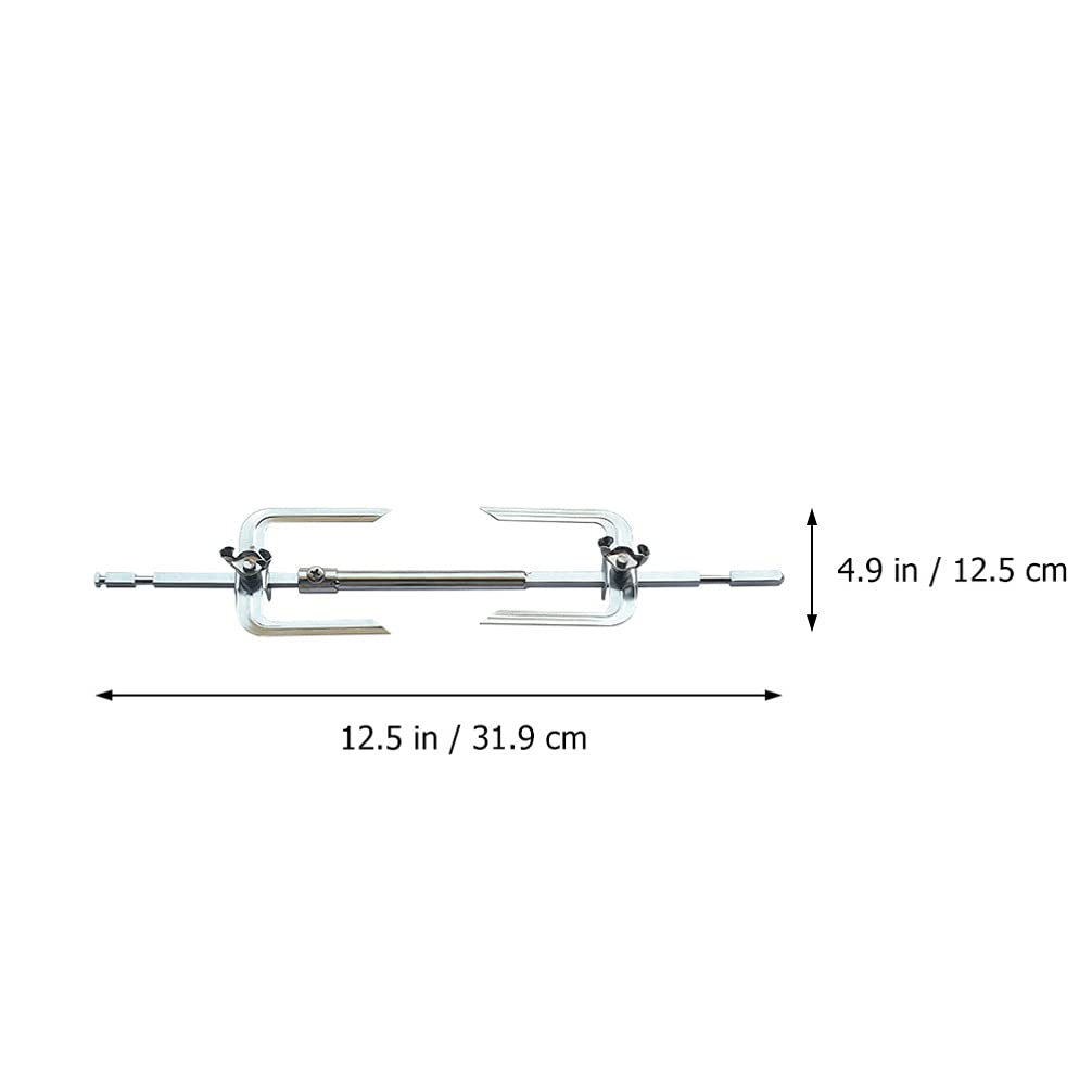 Abaodam durable rotisserie fork built for repeated high-temperature use.