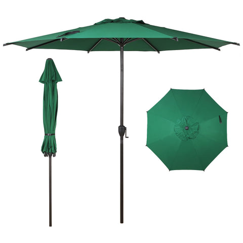 Abba Patio Lyon umbrella open shading outdoor dining area