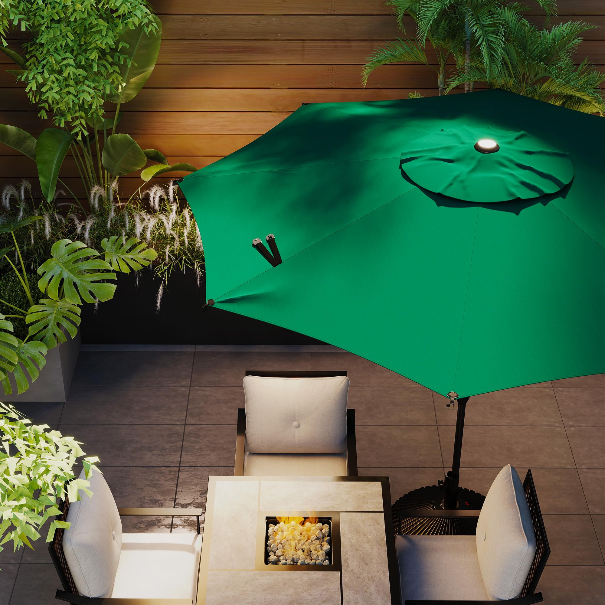 Abba Patio Lyon umbrella ideal for garden, poolside, or patio gatherings