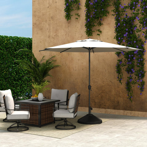 Abba Patio Lyon umbrella provides shade for up to six people