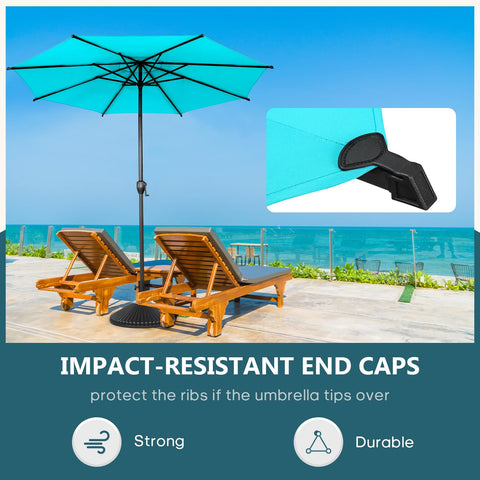 Abba Patio Lyon vented canopy promotes airflow during warm days.