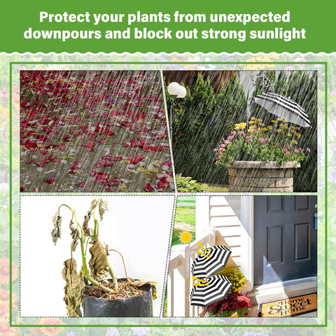 Abbylike all-weather frame resists rust and keeps shade steady.