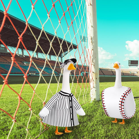 Abbylike baseball goose outfit outdoor display ready for seasonal decor