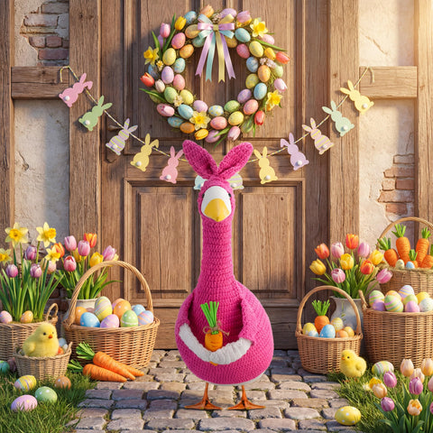 Abbylike cheerful Easter outfit perfect for porches and patios