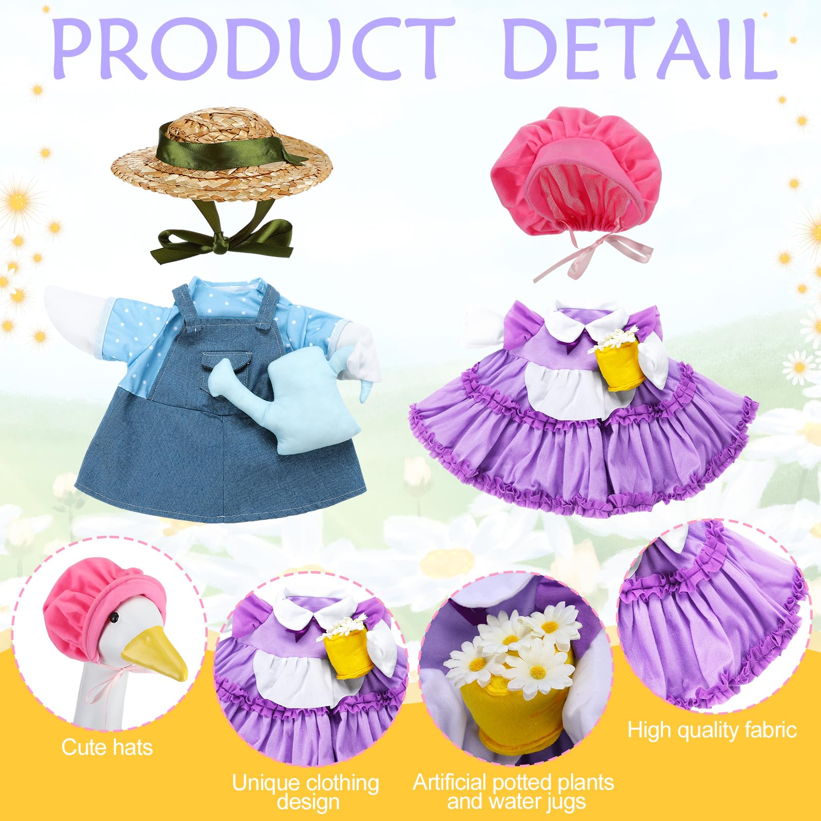 Abbylike flower pot prop creates festive lawn accents.