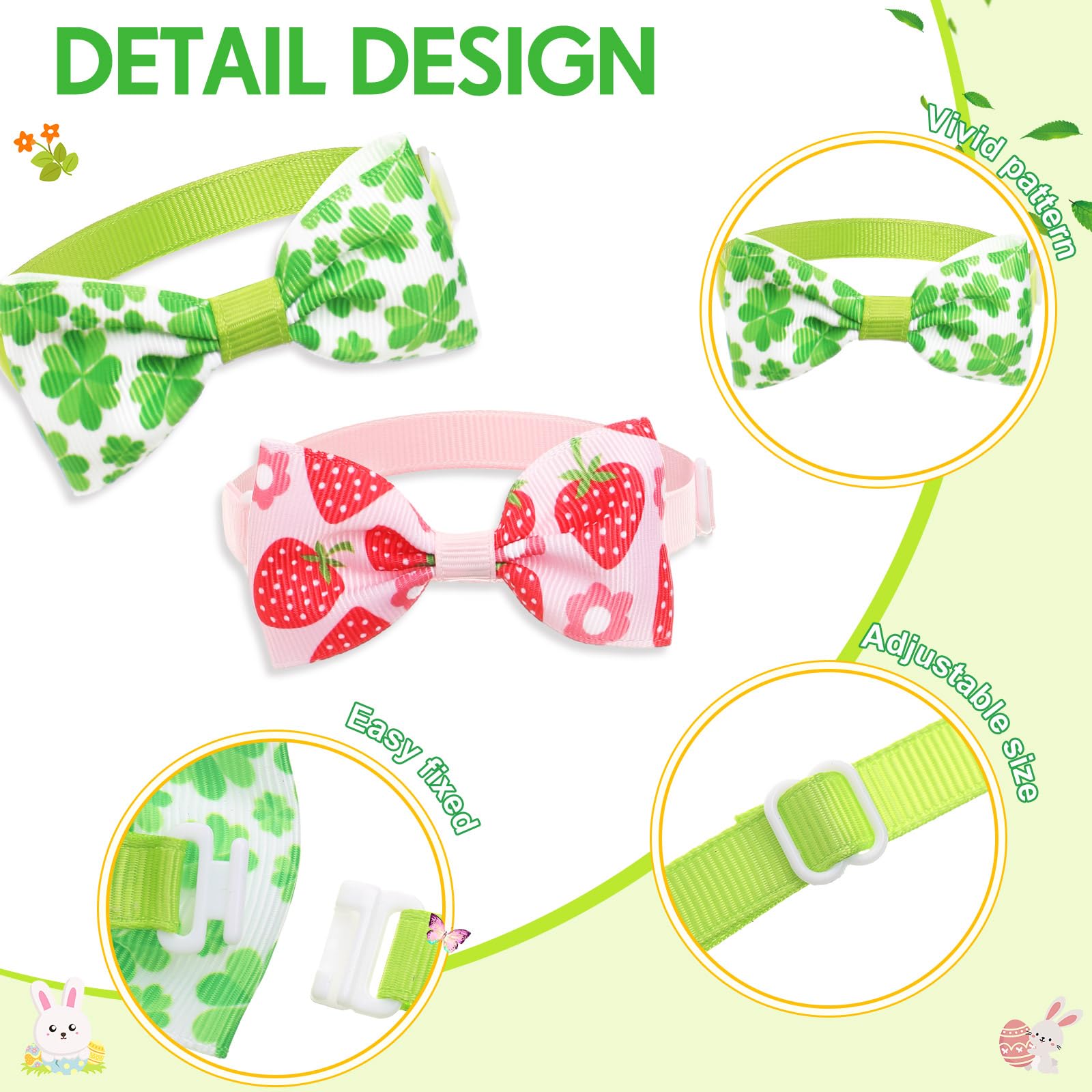 Abbylike Easter bow-tie elevates spring porch aesthetics for photos.