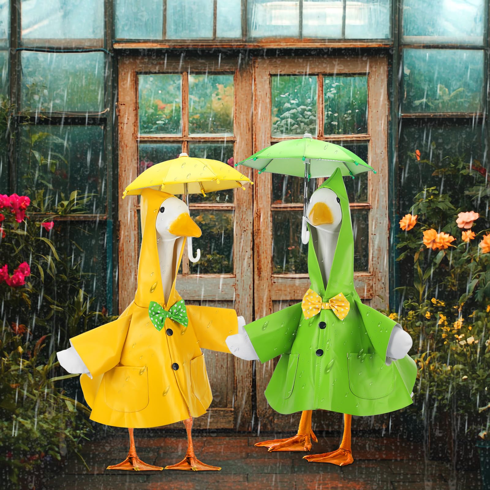 Abbylike raincoat ready for spring to autumn garden weather