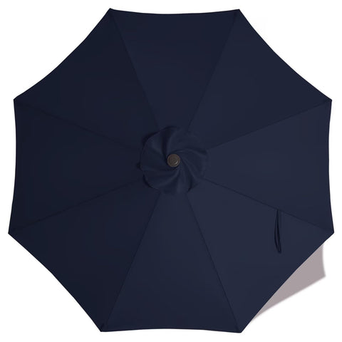 ABCCANOPY navy blue replacement canopy top view offers durable shade.