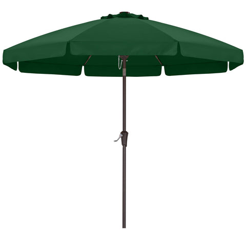 ABCCANOPY 9ft scalloped umbrella top provides broad shade for patio spaces